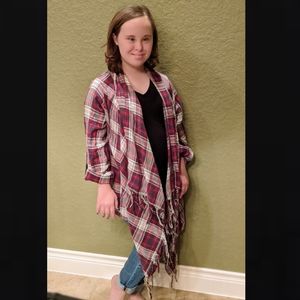 Altar'd State Plaid Kimono
